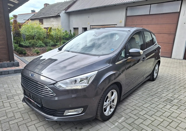 Ford C-MAX cena 52800 przebieg: 164213, rok produkcji 2018 z Rawicz małe 407